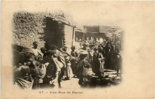 Une Rue de Harar -218608