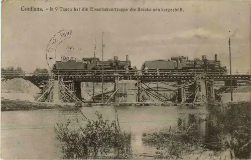 Conflans - Eisenbahn - Feldpost -27236