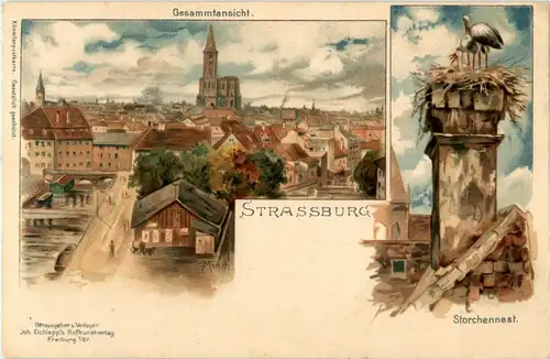 Strassburg - Litho -27922