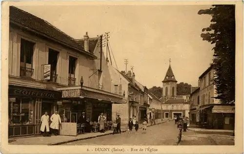 Dugny - Rue de l Eglise -27374