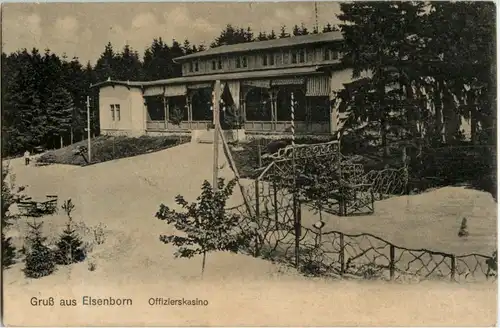 Gruss aus Elsenborn - Offizierskasino -28494