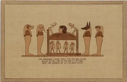 Egypt - Rising from Funeral Chest -258328