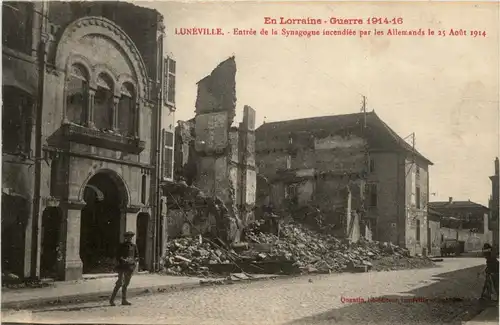 Luneville - Entree de la Synagogue -260096