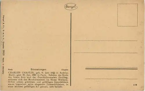 Chaplin - Erinnerungen - Erotik -83392