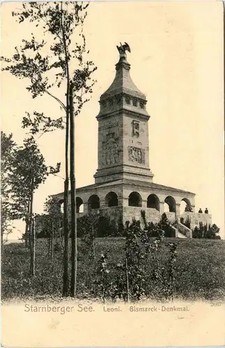 Starnberger See - Leoni - Bismarck Denkmal -266778