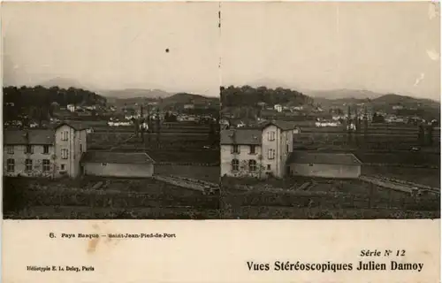 Saint Jean Pied de Port - Stereo Karte -218160