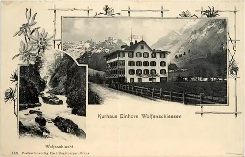 Wolfenschiessen - Kurhaus Einhorn -272720