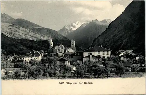 Visp und der Balfrin -271674