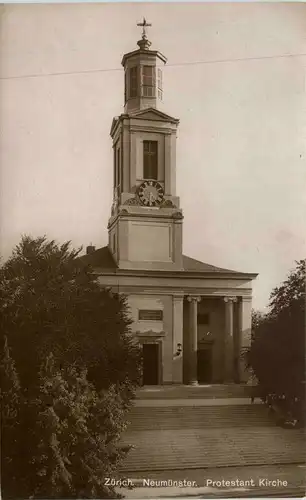 Zürich Neumünster - Protestantische Kirche -275206