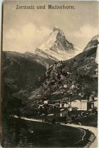 Zermatt und Matterhorn -274636