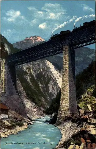 Viaduct bei Amsteg -234526