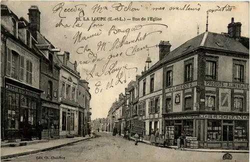 La Loupe - rue de l Eglise -220776