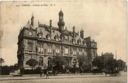 Pantin - L Hotel de Ville -220564