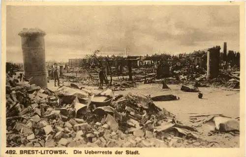 Brest Litowsk - die Überreste der Stadt -248678