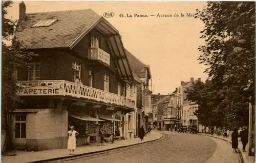 La Panne - Avenue de la Mer -225946