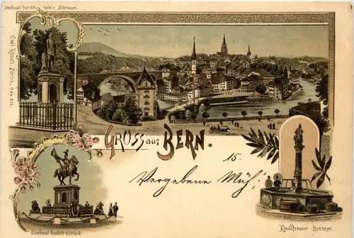 Gruss aus Bern - Litho Cal Künzli -262534