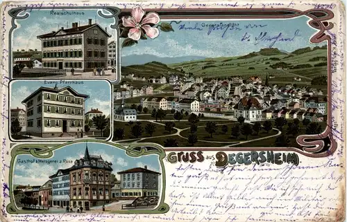 Gruss aus Degersheim - Litho -232486