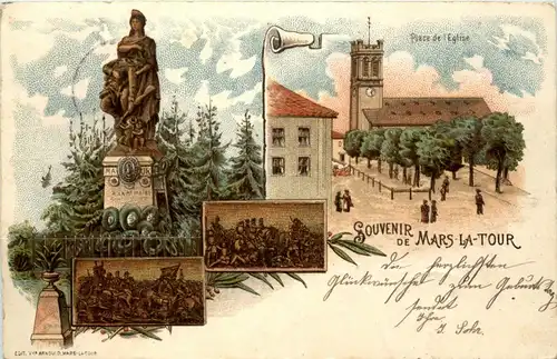 souvenir de Mars-La-Tour - Litho -264764