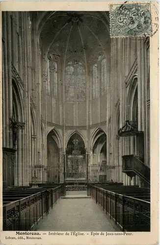 Montereau - Interieur de l Eglise -282898