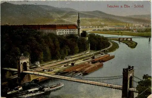 Tetschen Elbe -234348