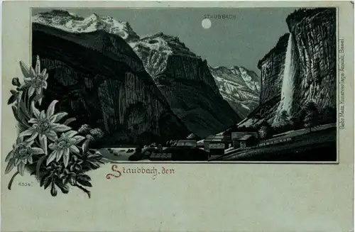 Lauterbrunnen - Staubbach - Litho -232950