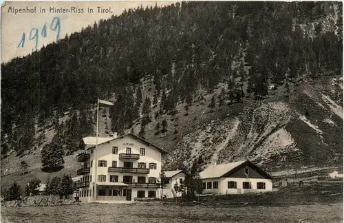 Achensee/Tirol und Umgebung - Alpenhof bei Hinterriss - -326974