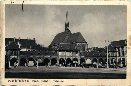 Dortmund - Wandelhallen mit Propsteikirche -400976