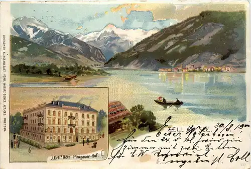 Gruss aus Zell am See - Litho -403486