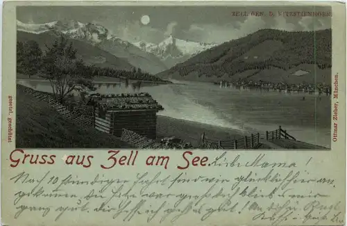 Gruss aus Zell am See - Litho -403462