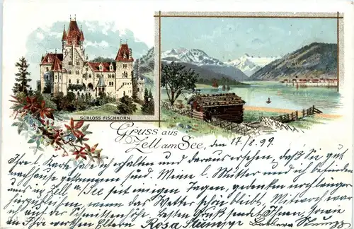 Gruss aus Zell am See - Litho -403414