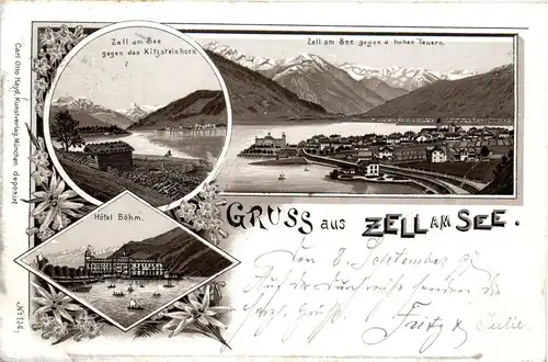 Gruss aus Zell am See - Litho -403492