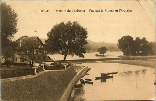 Liege - Maison de l eclusier - Feldpost -403916