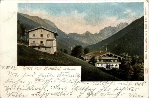 Tirol/Kaisergebirge/Kufstein und Umgebung - Pfandlhof bei Kufstein -334772