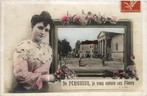 De Perigueux je vous envoie ces Fleurs -410942