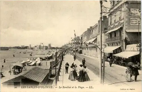 Les Sables D Olonne - Le Remblai et la Plage -411268