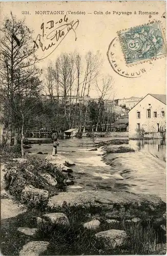 Mortagne - Coin de Paysage a romaine - Vendee -411302