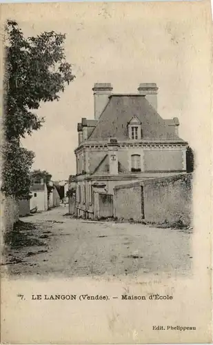 Le Langon - Maison d Ecole - Vendee -411310