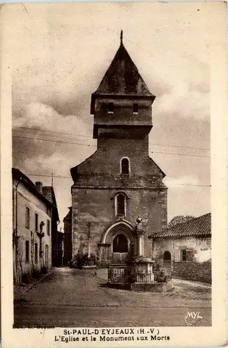 Saint Paul D Eyjeaux - L Eglise -410914