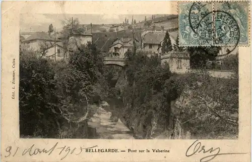 Bellergarde - Pont sur la Valserine - Ain -411440