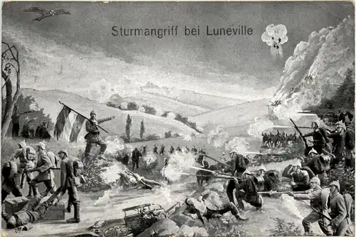 Sturmangriff bei Luneville -411896