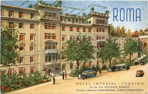 Roma - Hotel Imperial-Touring -72300