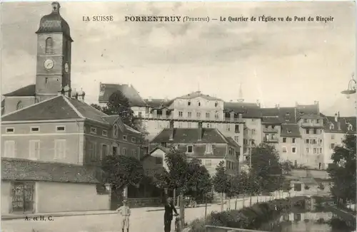 Porrentruy - Le Quartier de l Eglise -427070