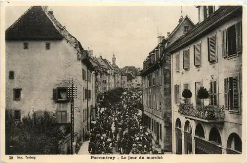 Porrentruy - Le jour du marche -426880