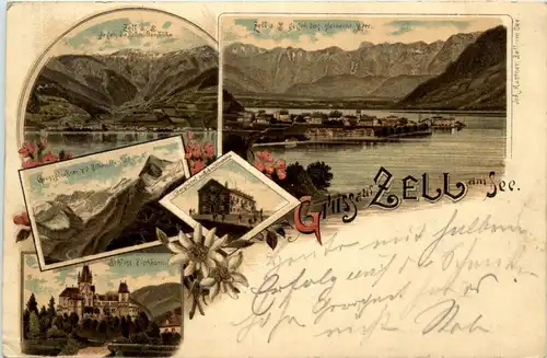 Gruss aus Zell am See - Litho -403482