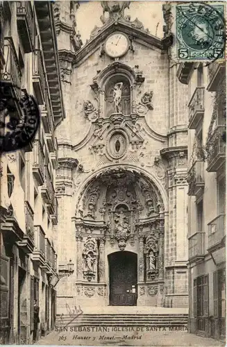 San Sebastian - Iglesia de Santa Maria -431368