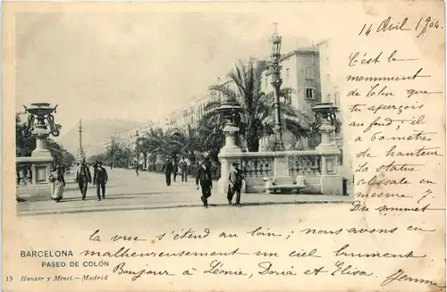 Barcelona - Paseo de colon -432218