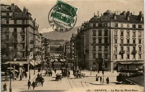 Geneve - Rue du Mont Blanc -435068