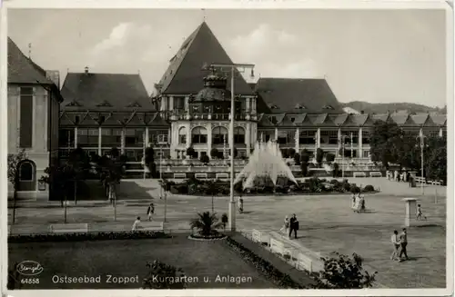 Ostseebad Zoppot - Kurgarten -435502