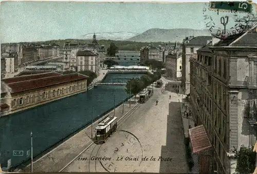 Geneve - Le Quai de la Poste -435050