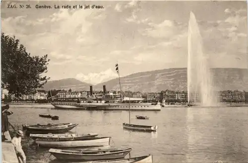 Geneve - La rade -439612